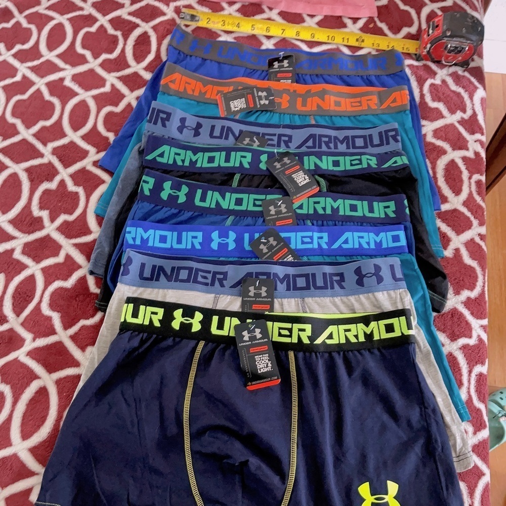 Under‎ Armour Mens Boxer Mens Underwear 8 PC Size XXL
